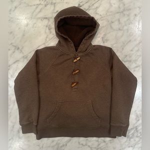 J. Crew Distressed Brown Sweatshirt - Women’s  Size Large